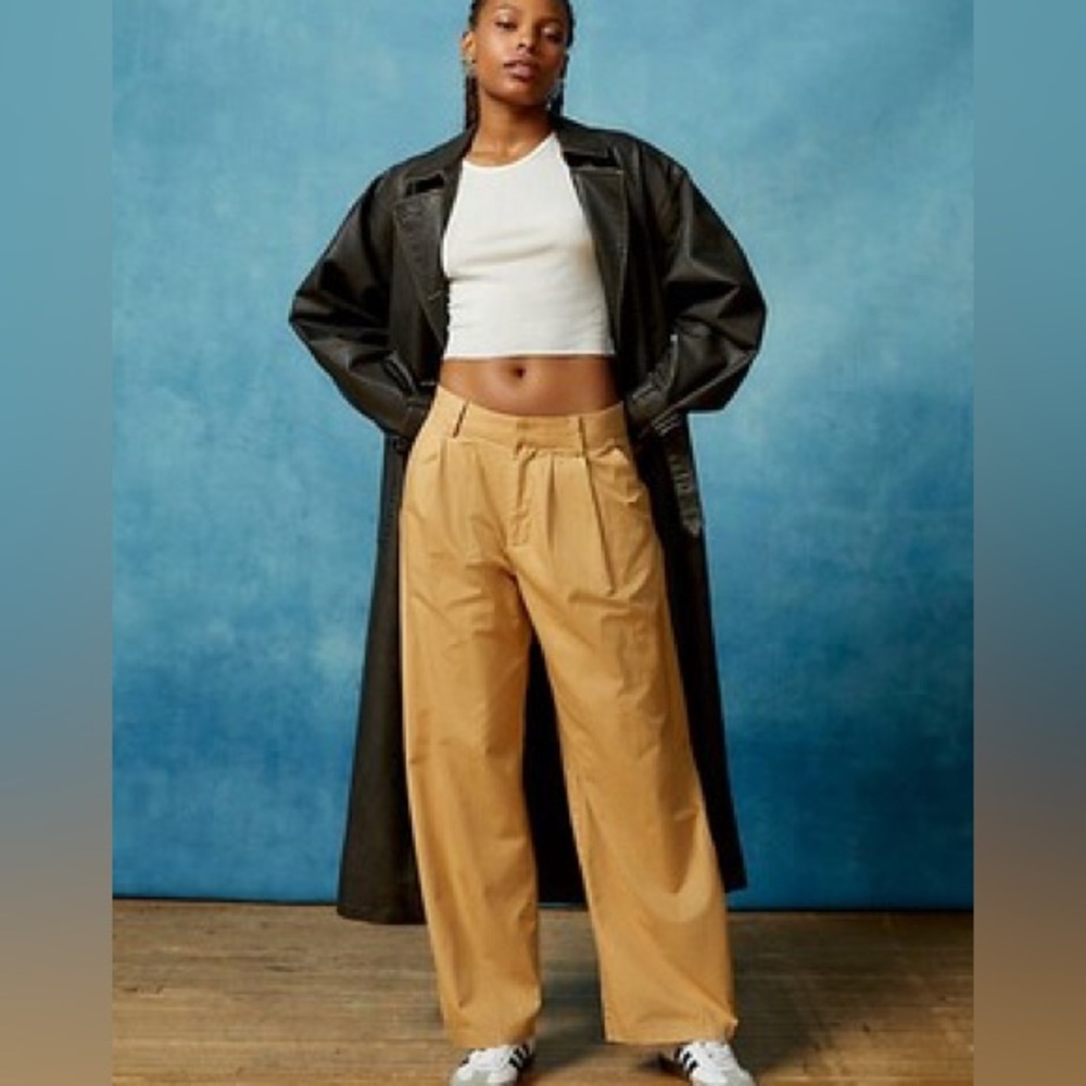 BDG Grandpa Twill Mid Rise Baggy Pant